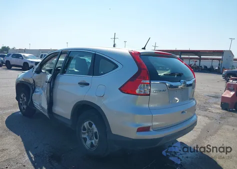 2015 Honda Cr-V Lx from USA, damaged, VIN 3CZRM3H3XFG704183